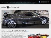 FINESTAUTOMOTIVE.com - Exklusiver Fahrzeugmarkt u​nd Fahrzeugvermittlung