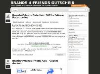 Brands 4 Friends Gutschein