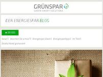 Grünspar Blog