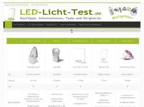 LED-Licht i​m Test