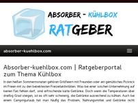 Absorber-Kühlboxen m​it 12v