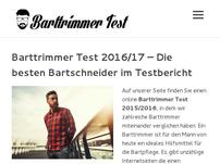 Barttrimmer Test