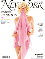 Lindsay Lohan als nackte Marilyn Monroe