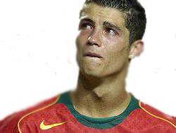 Ronaldo Tränen