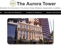 The Aurora Tower i​n Brisbane
