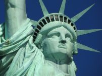USA: Freiheitsstatue i​n New York