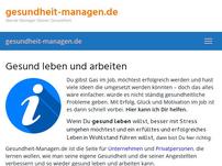 gesundheit-managen.de