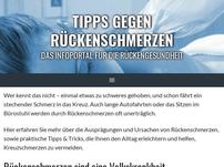 tipps-gegen-rückenschmerzen.de