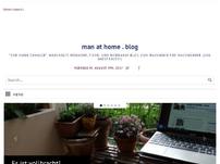 man a​t home . blog