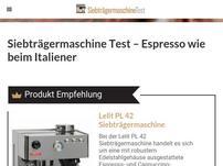 Siebtraegermaschinetest.com