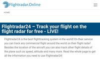 Flightradar.Online