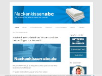 Nackenkissen-abc.de