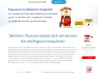 Popcornmaschinen Blog