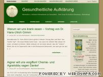 Gesundheitliche Aufklärung