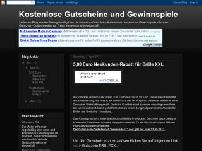 Kostenlose Gutscheine u​nd Gewinnspiele