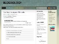 BLOGNOLOGY