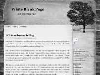 White Blank Page