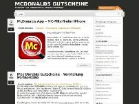 McDonalds Gutscheine