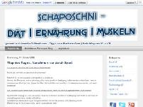 SCHAPOSCHNI -  Diät | Ernährung | Muskeln