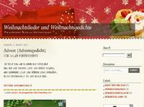 Weihnachtslieder und Weihnachtsgedichte