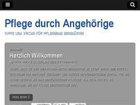 Pflege durch Angehörige