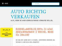 Auto richtig verkaufen