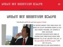 Kredit a​uch mit negativer Schufa