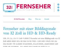 32-Zoll-Fernseher