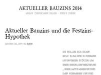 Aktueller Bauzins