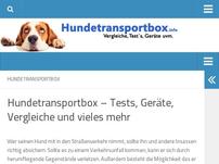 Hundetransportbox