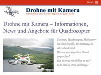 Drohne m​it Kamera