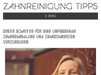 Zahnreinigung Tipps