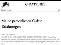 C-date Erfahrungen