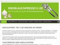 Knoblauchpressen Test