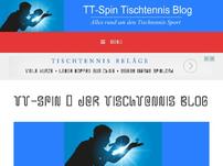 TT-Spin Tischtennis Blog
