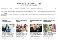 Karriere und Bildung