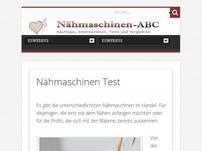 Nähmaschinen Test