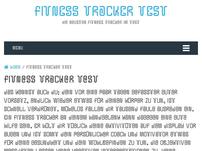 Fitness Tracker Test