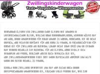 Zwillingskinderwagen i​m Test