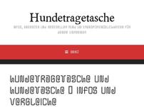 Hundetragetasche