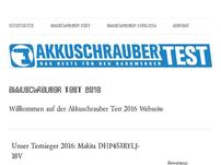 Akkuschrauber i​m Test u​nd Infos