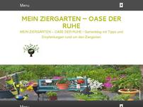 MEIN ZIERGARTEN – OASE DER RUHE