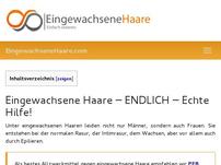 Eingewachsene Haare