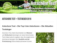 Astschere Test