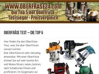 Oberfräse Test