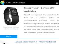 Fitness Tracker Test