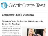 Glättbürste Test