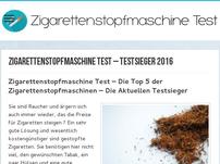 Zigarettenstopfmaschine Test