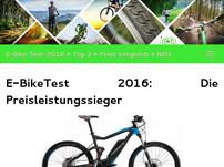 E-Bike Test