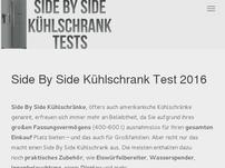 Side By Side Kühlschrank Test